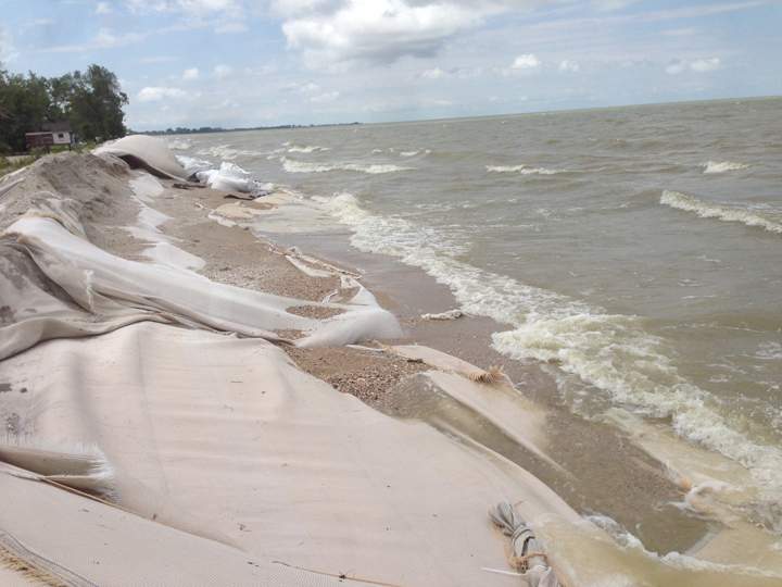 Manitoba flood 2014 Twin Lakes Beach