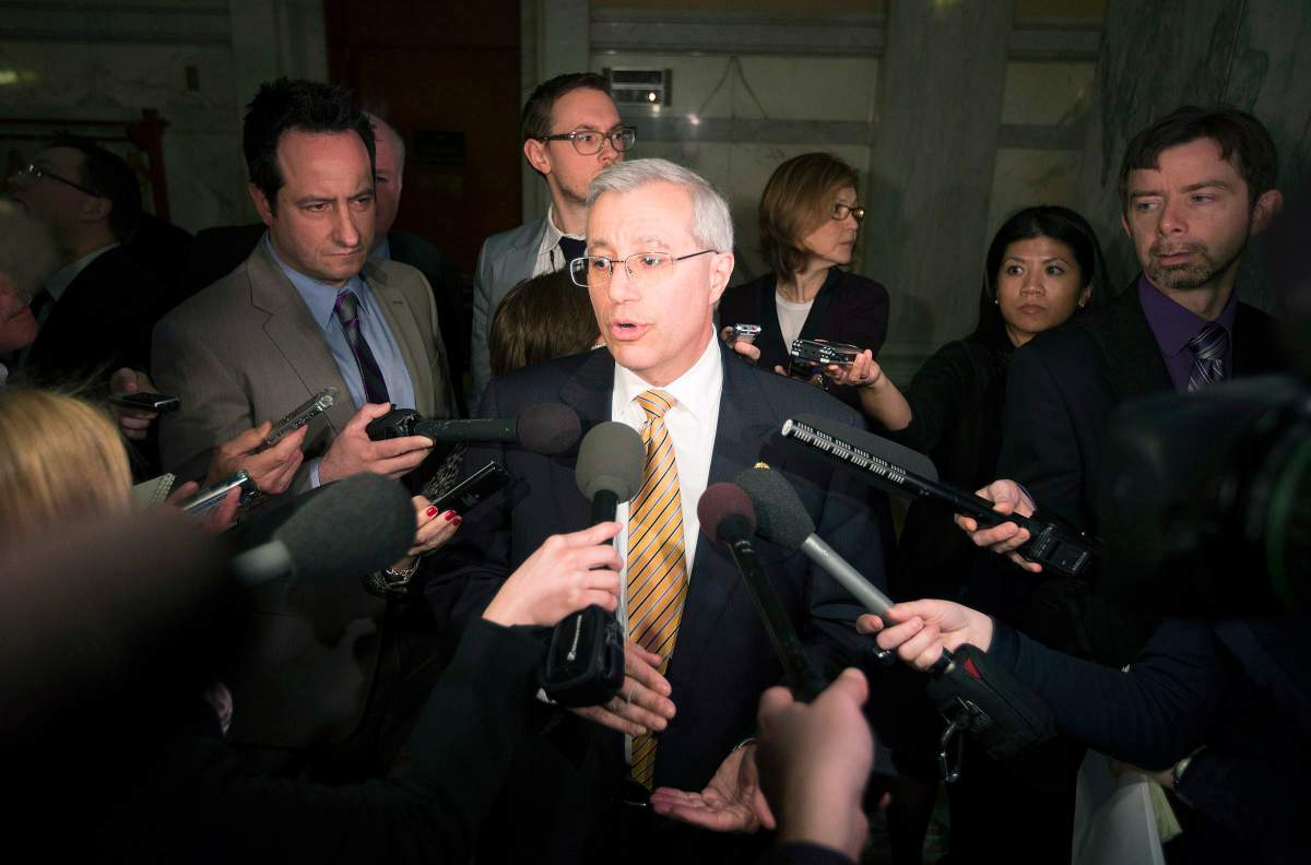 Conservative MPP Victor Fedeli quits his leadership bid to support Christine Elliott.