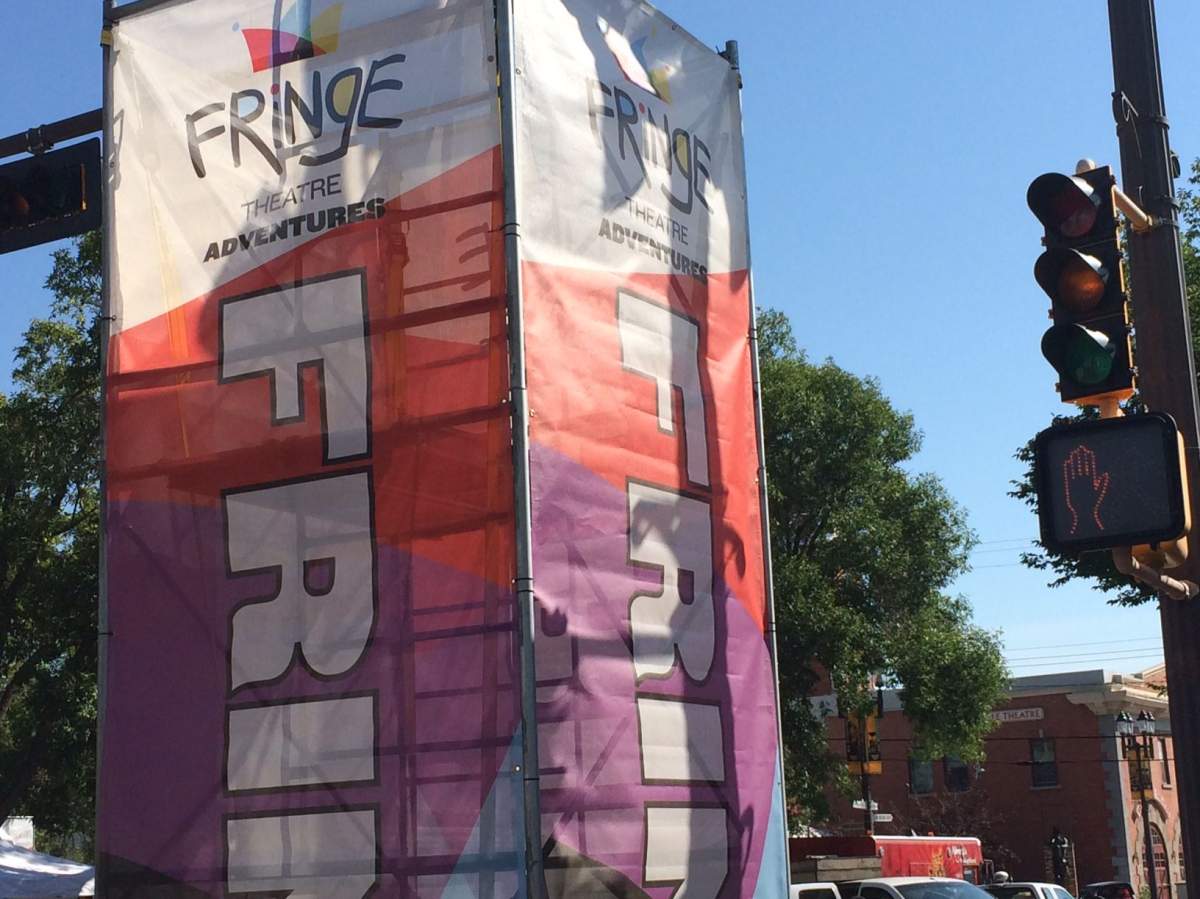 Edmonton Fringe Festival, August 13, 2014.