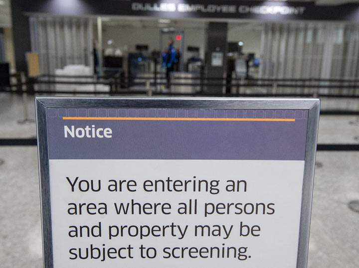Airport screening