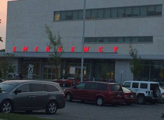 Peel Region health officials said the patient has been isolated after arriving at the Brampton Civic hospital. (Global News/Angie Seth)