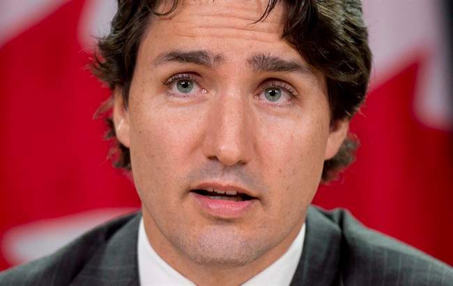 Liberal leader Justin Trudeau is shown during a news conference Wednesday June 11, 2014 in Ottawa. .