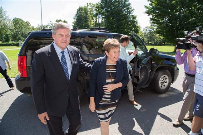 David Alward represented the riding of Carleton.