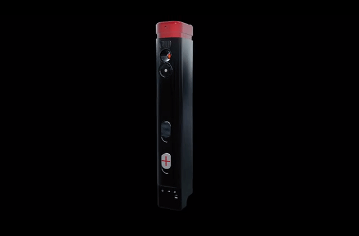 The Defender not only sprays an attacker with police-grade pepper spray, it also takes a photo of the assailant with a tiny digital camera and automatically sends it to local authorities.