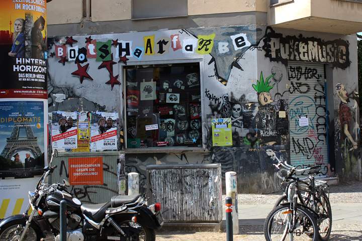 PukeMusic music store in Berlin.