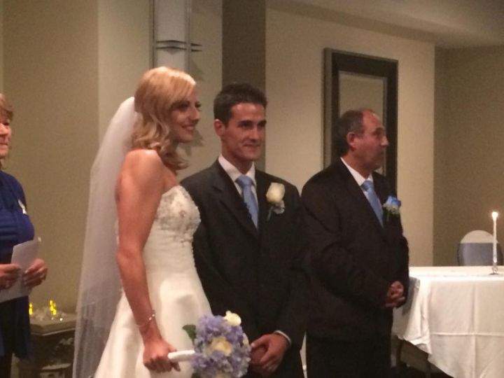 Megan Wolfe and Josh Melnyk tie the knot in Edmonton Wednesday, August 20, 2014.