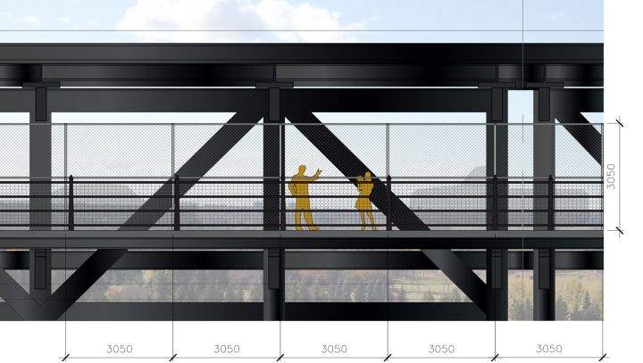 high level bridge barriers