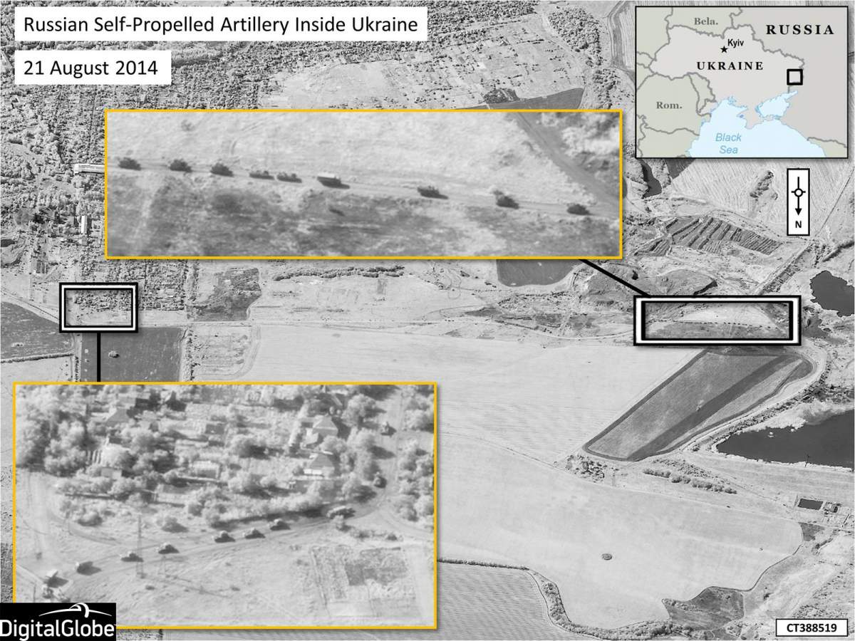 NATO satellite imagery