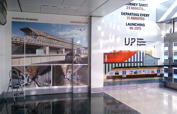 The Union-Pearson Express rail link is slated for completion in 2015.
