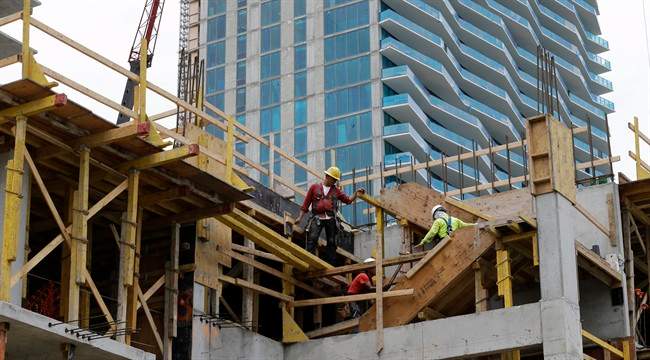 New housing construction fell to its lowest level since the recession in February, the federal housing agency said.