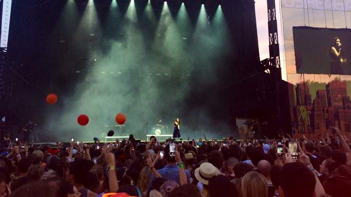Lorde at Osheaga in Montreal on Sunday, August 3, 2014.