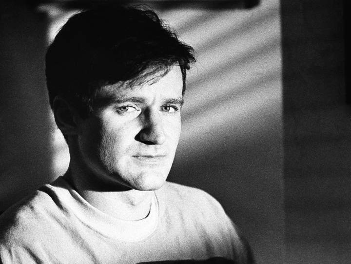 FILE - This 1982 file photo originally released by Warner Bros. Pictures shows actor Robin Williams as T.S. Garp from the film, "The World According to Garp.".