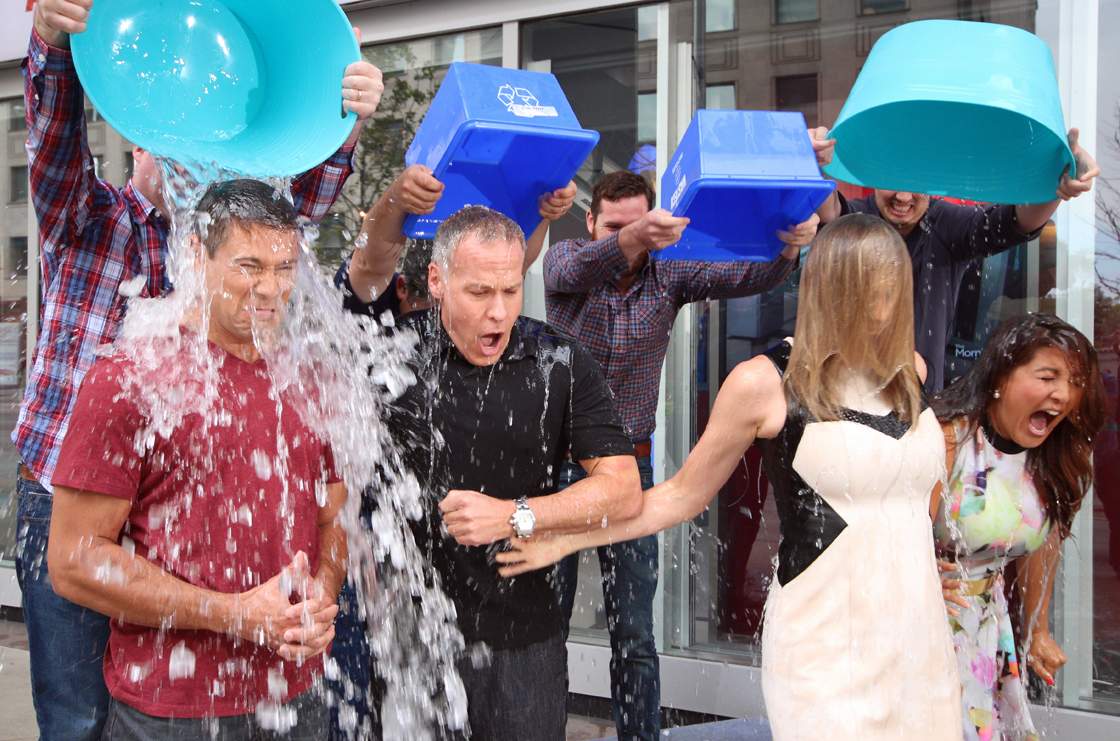 PHOTOS:  ‘The Morning Show’ does the ice bucket challenge - image
