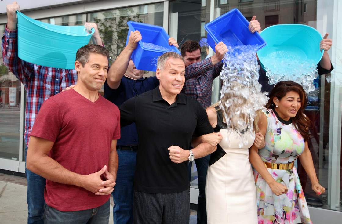 PHOTOS:  ‘The Morning Show’ does the ice bucket challenge - image