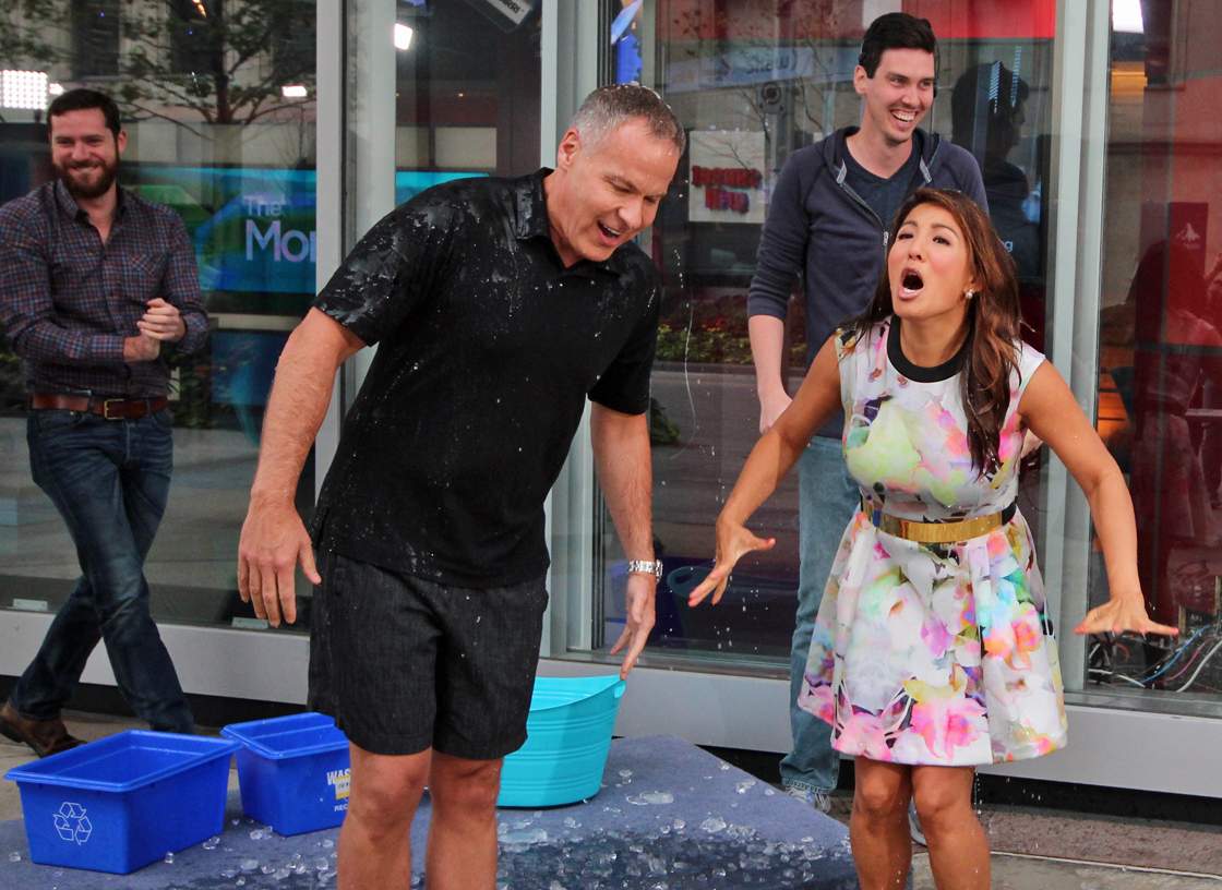 PHOTOS:  ‘The Morning Show’ does the ice bucket challenge - image