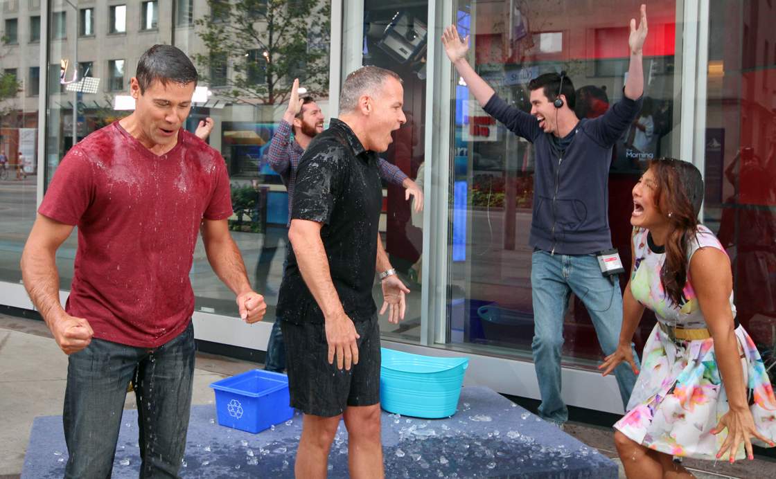 PHOTOS:  ‘The Morning Show’ does the ice bucket challenge - image