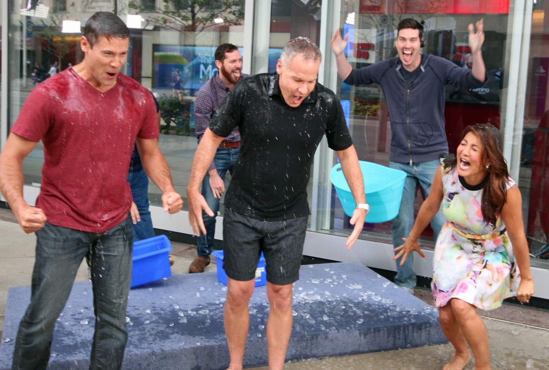 PHOTOS:  ‘The Morning Show’ does the ice bucket challenge - image