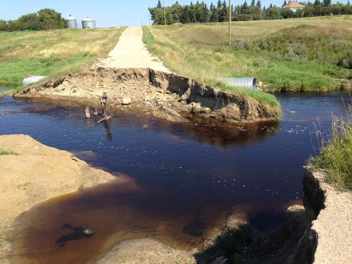 RM of Edwards Manitoba flood damage weather