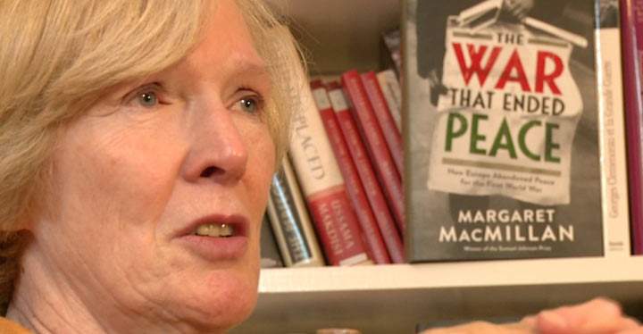 WWI historian Margaret MacMillan