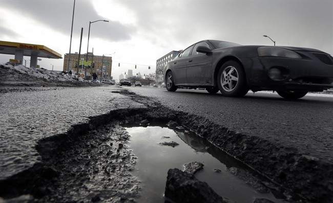 potholes