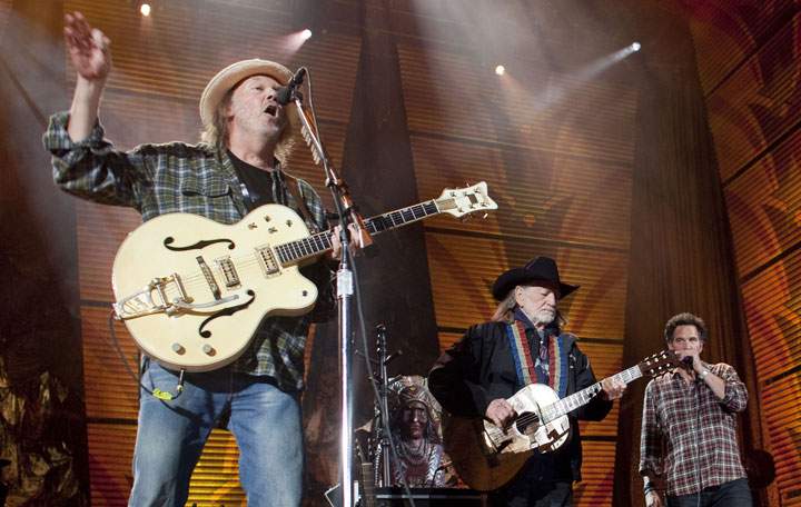 Neil Young and Willie Nelson