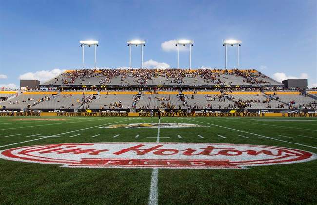 Leaks discovered at Tim Hortons Field will cost $500,000 to repair. 