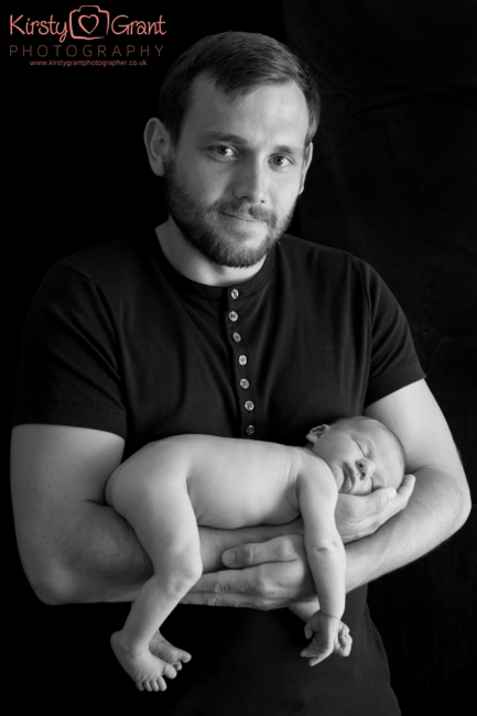 Al Ferguson with baby Ted