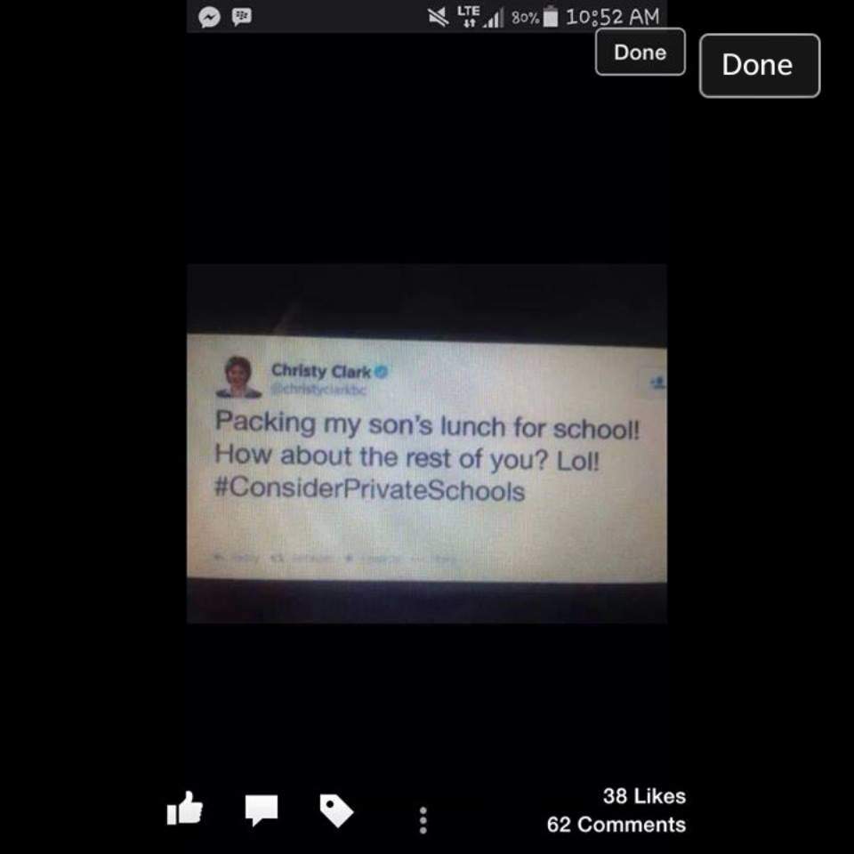 The tweet circulating on social media.