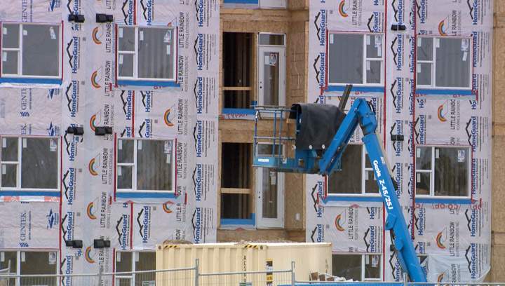 Both residential and non-residential building permit values drop in July from a year ago; numbers in Saskatchewan also down.