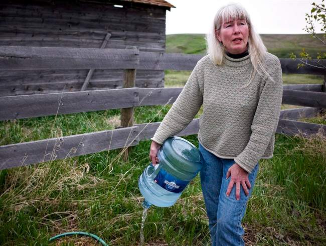Jessica Ernst is shown at her home in Rosebud, Alta., Thursday, June 2, 2011.