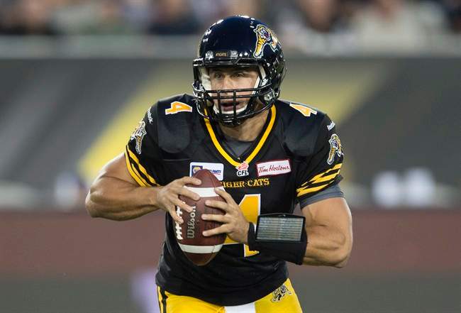 Zach Collaros and the Ticats are holding their mini-camp at Tim Hortons Field this week.