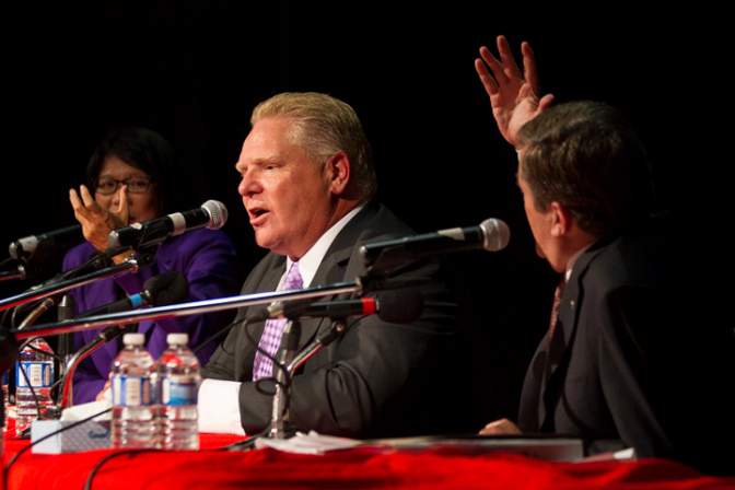 Toronto election debate