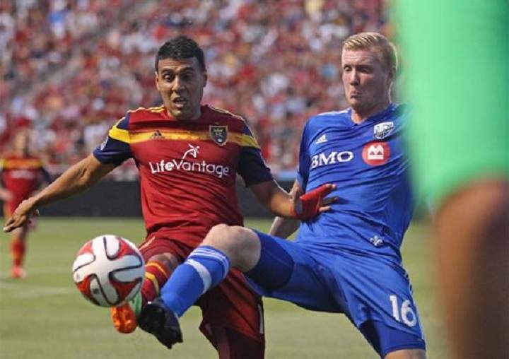 The New England Revolution overcome an opening goal by Calum Mallace to beat the Montreal Impact.