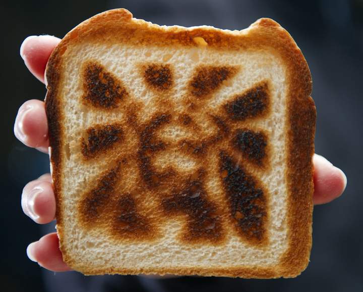 The study explored a phenomenon where people report seeing well-known faces in bread, clouds, smoke or rock formations.