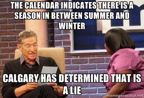 Funny photos and tweets about Calgary’s summer snowstorm - image