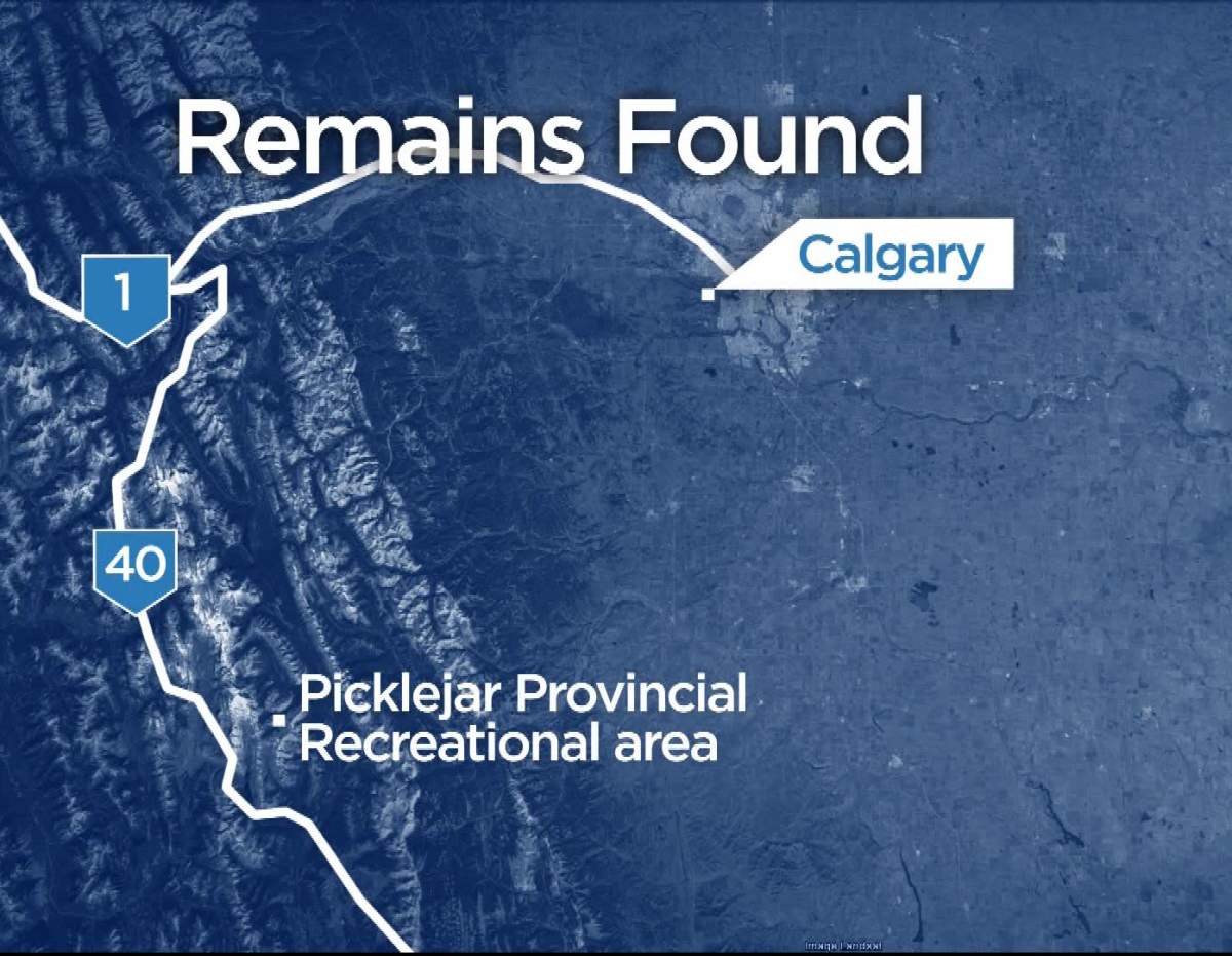 The remains of Rick Cross were found near PickleJar Lakes on Monday. RCMP believe he died of a fatal bear attack.