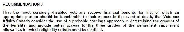 Veterans’ families get counselling; better disability payments on hold - image