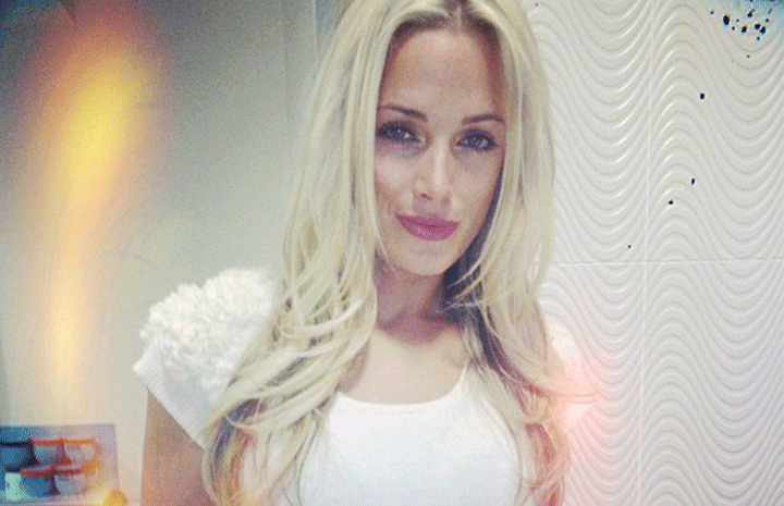 Reeva Steenkamp, seen here, was fatally shot on Feb. 14,2013.
