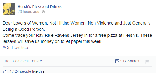 Ravens, businesses offering exchange programs for Ray Rice jerseys - image
