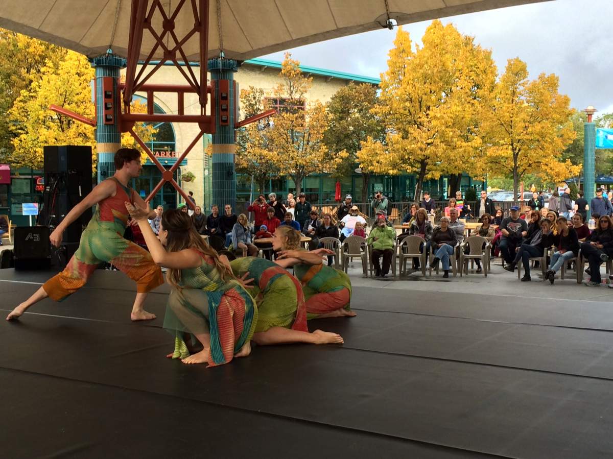 One of the many performances at RightsFest this weekend.
