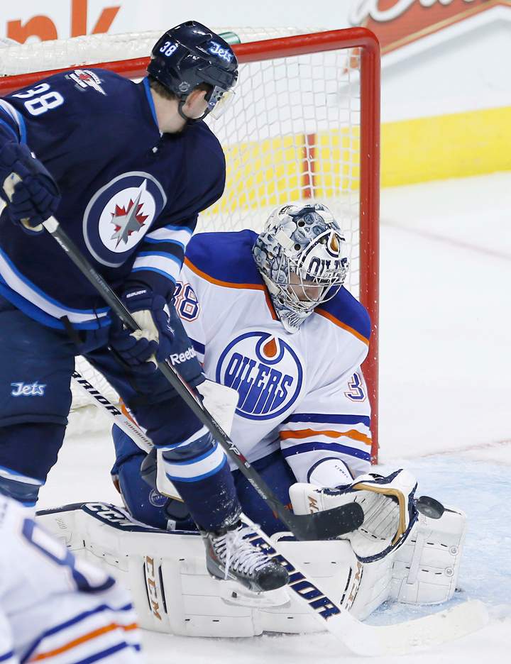 Winnipeg Jets Edmonton Oilers MTS Centre NHL hockey