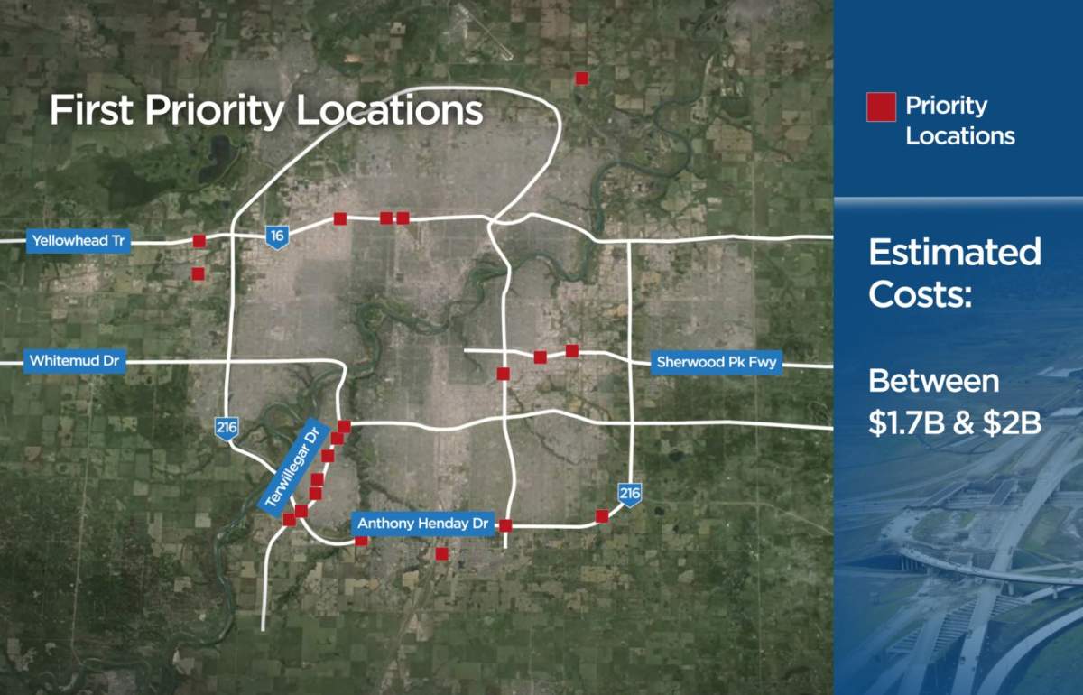 Map: Edmonton’s most-needed interchanges - image