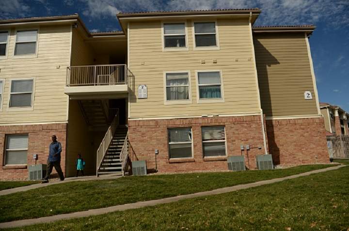 One of the three teen girls was reported to live in the Highland Square Apartments before her alleged plans to go to Syria to join the Islamic State, October 22, 2014. Three teen girls from Arapahoe County told their parents they were on their way to school Friday morning, but within hours they were flying overseas potentially seeking to join Islamic State militants, officials said Tuesday. 