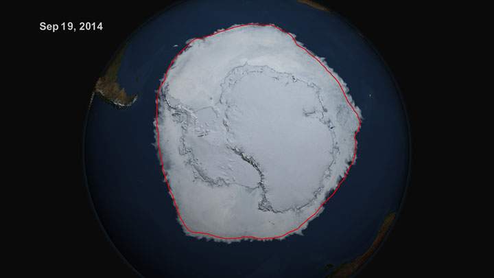 Antarctic ice