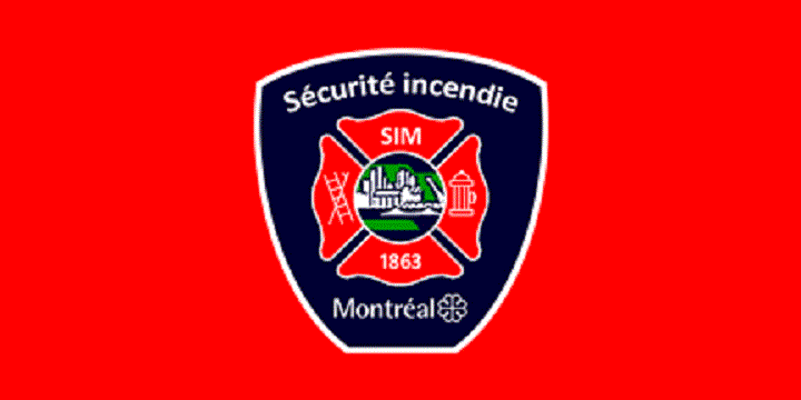 Montreal firefighters put out the fire on Lakeshore Road.
