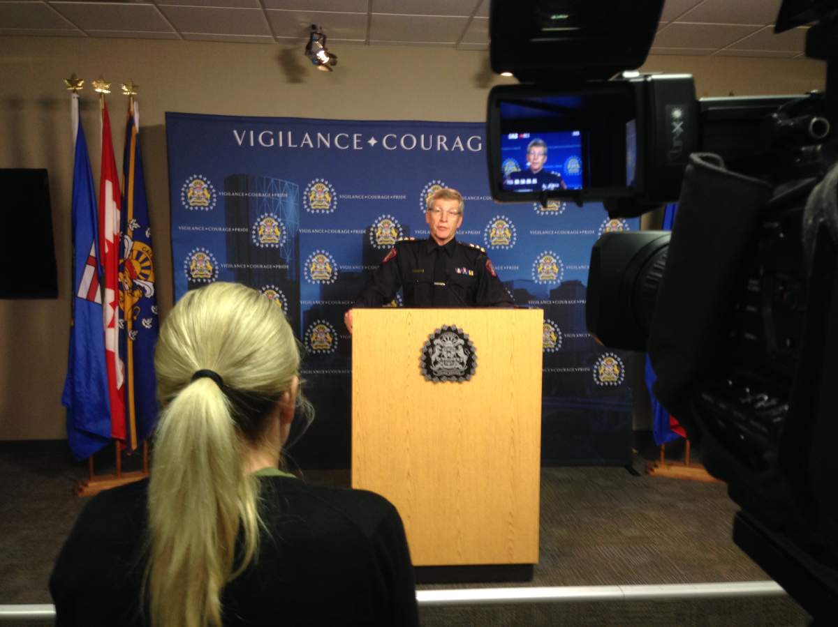 Calgary Police Chief Rick Hanson
