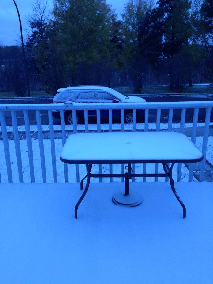 Flin Flon snow Manitoba