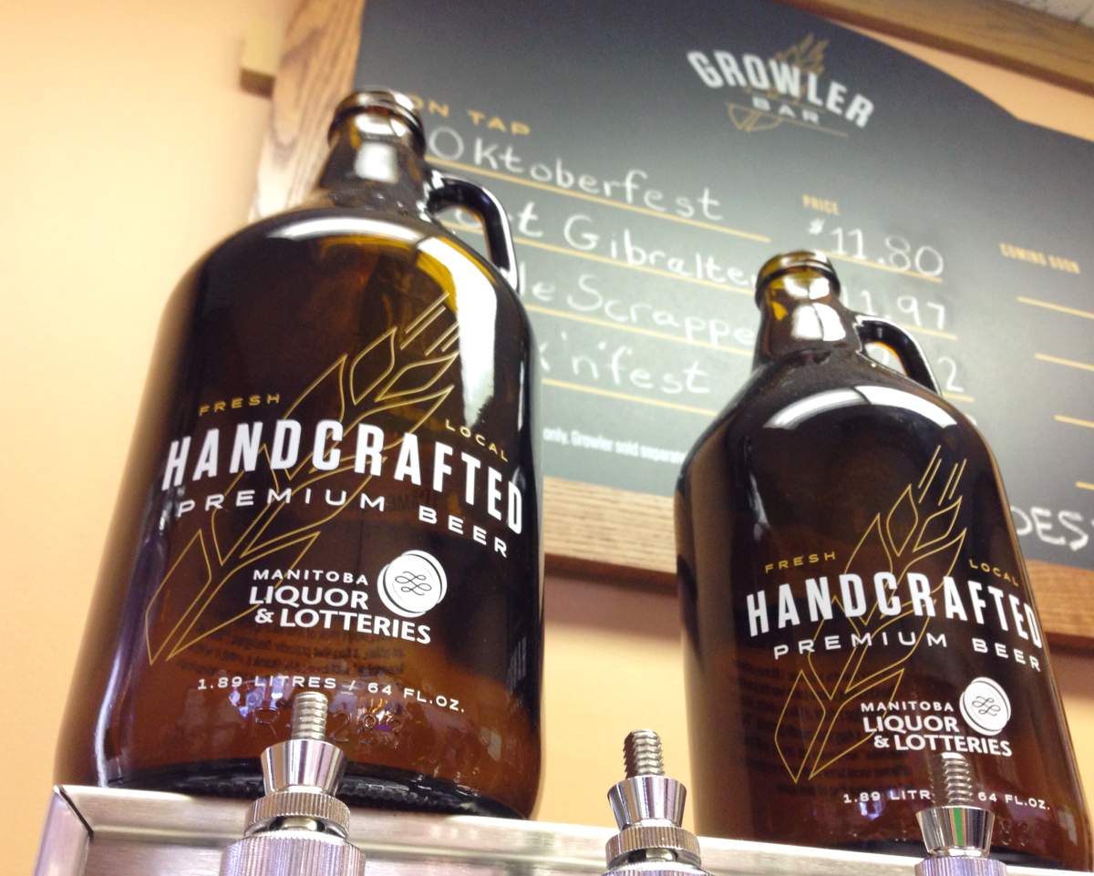 Growlers are a popular choice for beer lovers across Canada, and now Manitobans can enjoy them.