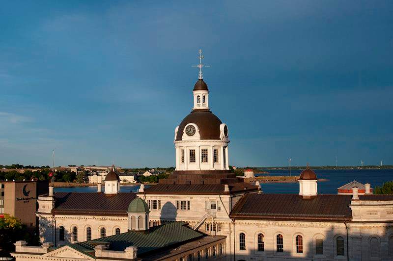Kingston City hall during sunset in downtown Kingston, Ontario, on July 19, 2012. 