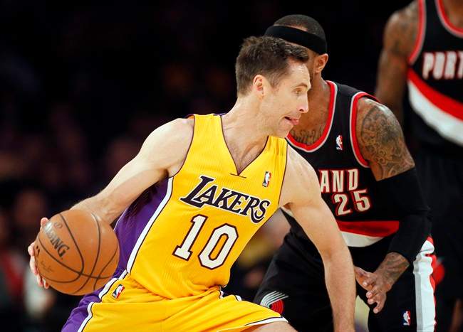 Steve Nash, pictured in 2014, has been name-checked in several hip-hop songs.